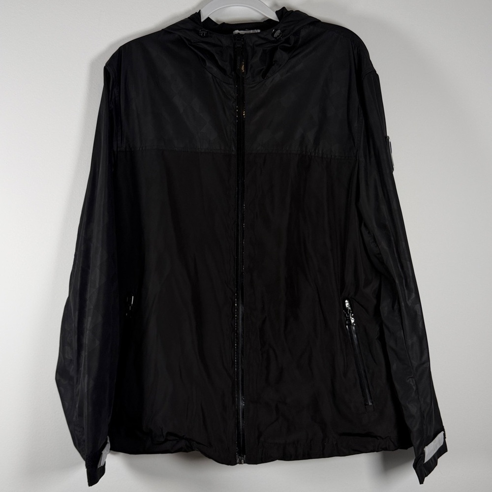 NWT RUDSAK Black Windbreaker Jacket - Unisex